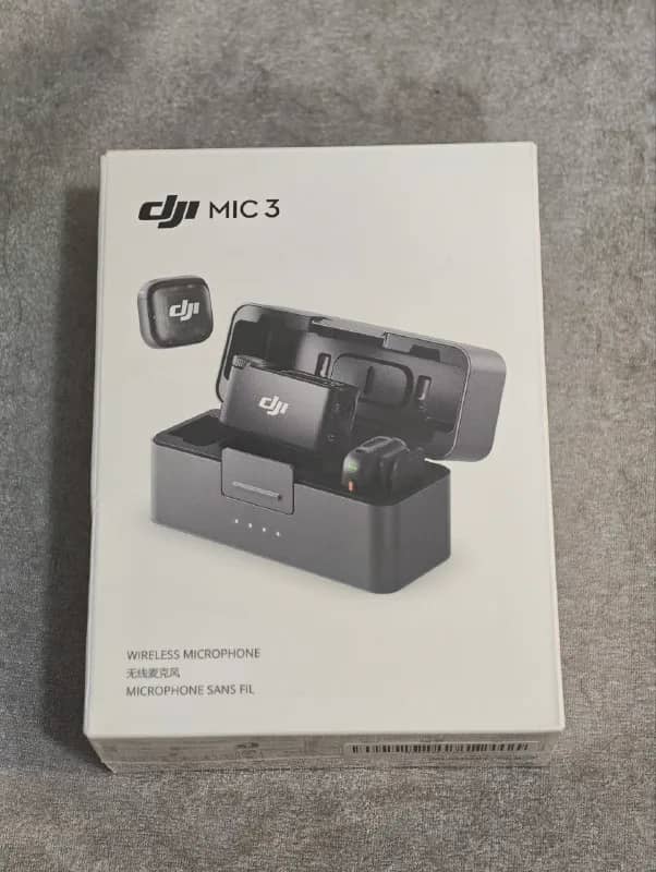 DJI Mic 3 — 2 TX + 1 RX + Charging Case. — Тбилиси — 900 ₾