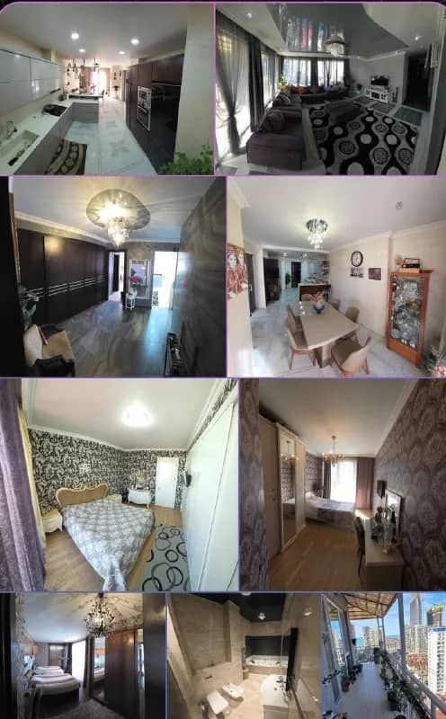 5 комнатная квартира, район #школа #Евро -2000, #ТЦ #Батуми #Молл. — Батуми