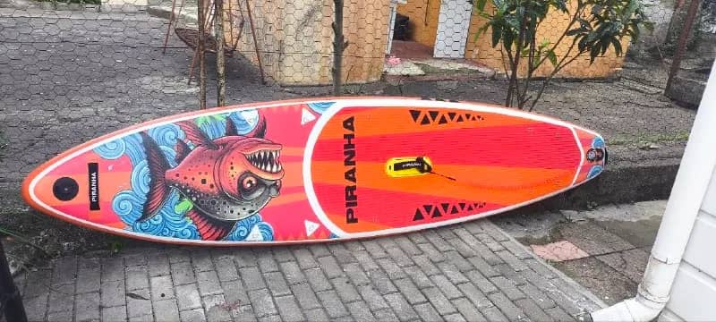 sup board. Новый, 3 дня на воде, хорошее качество, толстый ПВХ, три ручки и крепление камеры. Полный — Батуми