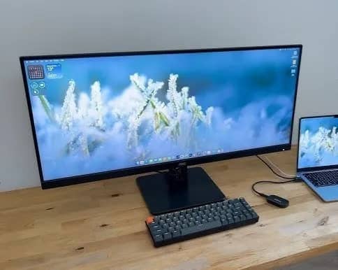 2k 34» монитор широкоформатный ultrawide AOC в идеальном состоянии. Документы присутствуют. Большой — Батуми — 700 ₾