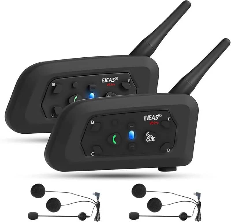 Bluetooth мотогарниутуру на 2 райдера EJEAS v6 pro + — Батуми — 200 ₾