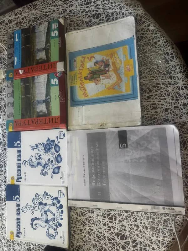 5 класс, русский сектор, русский и литература-15 лари каждая, информатика, математика-10 лари каждая — Батуми — 15 ₾
