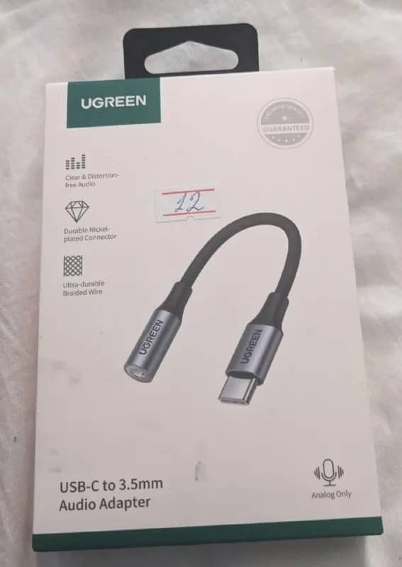 USB-C — Jack 3.5 мм UGREEN AV[телефон]) — Тбилиси — 8 ₾