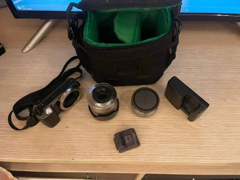 Sony NEX-5 в прочном металлическом корпусе с большой APS-C матрицей — дает отличную картинку, при эт — Тбилиси — 700 ₾