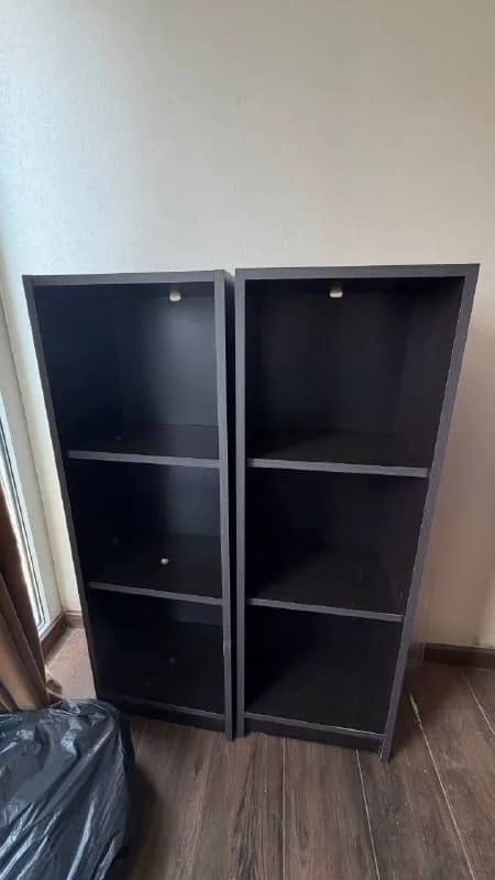 Шкафы черные 40×120 (2шт) — Батуми — 90 ₾