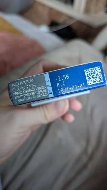 Acuvue oasys, — 2.5, закрытая пачка на 6 штук — Тбилиси — 60 ₾