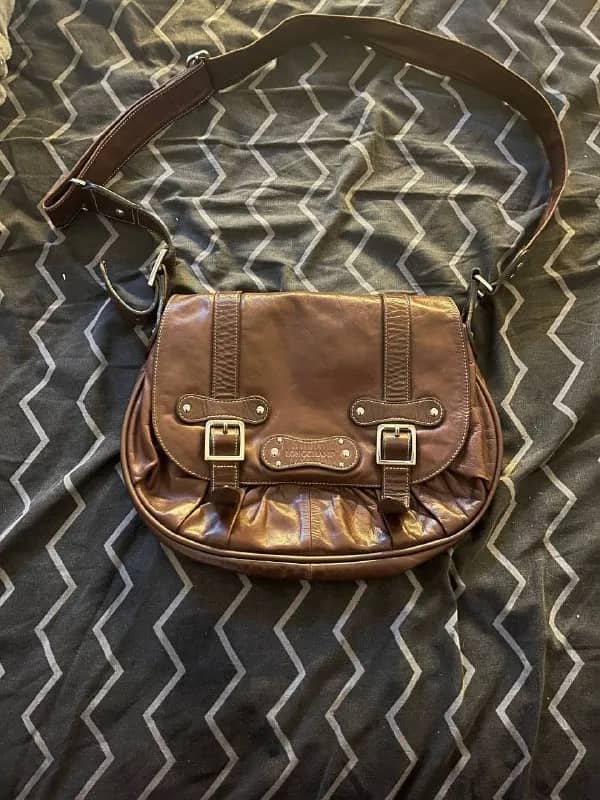 Винтажная кожаная сумка Longchamp Idole — Тбилиси — 300 ₾