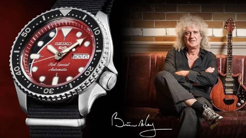 Seiko BRIAN MAY RED SPECIAL Limited Edition — Тбилиси — 800 ₾