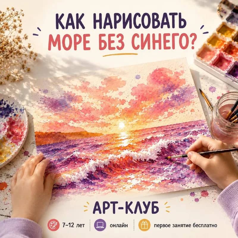 7–12 лет • 💻 онлайн, 2 раза в неделю (ср/вс) — Тбилиси