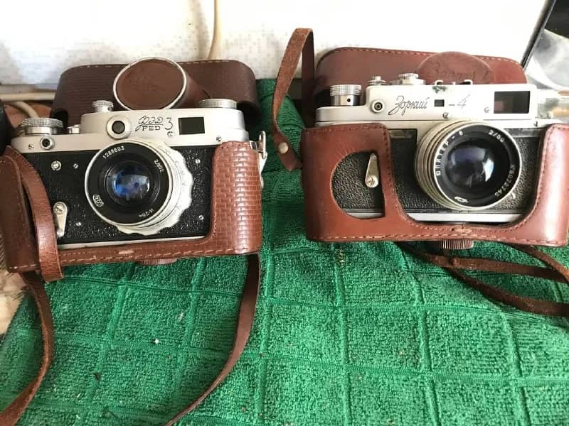 Плёночные фотоаппараты ФЭД и Зоркий 4 — Батуми — 130 ₾