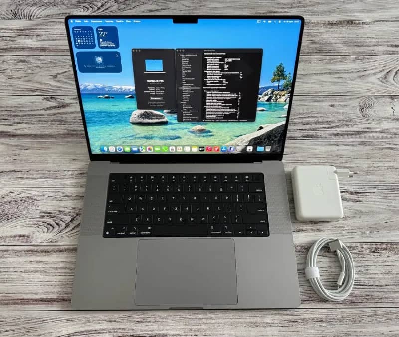 Macbook Pro 16» 2021 M1 Pro / 32Gb RAM / SSD 512Gb — Тбилиси — 3 200 ₾