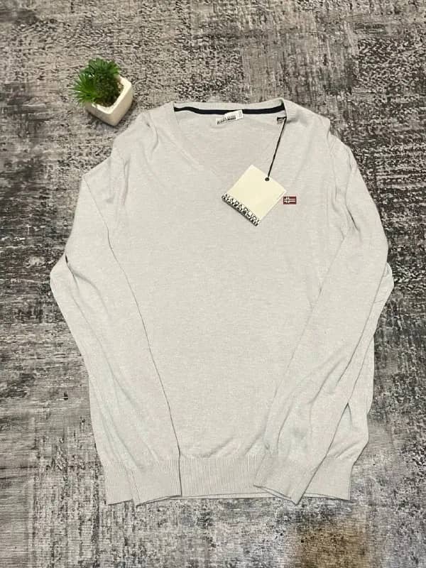 Napapijri sweatshirt V neck Size L — Тбилиси — 50 ₾