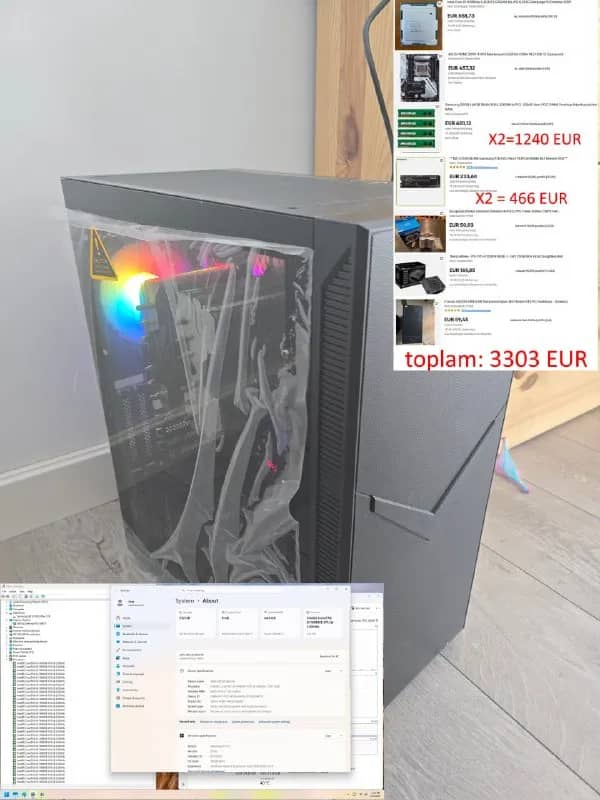 Satılık güçlü workstation bilgisayar. — Анталия — 61 000 ₺