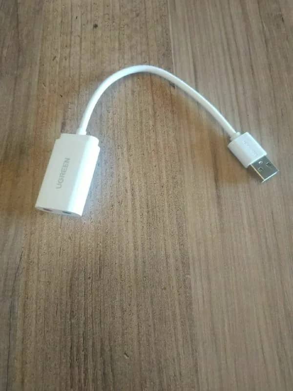 Внешний звуковой адаптер USB-Jack Ugreen — Тбилиси — 20 ₾
