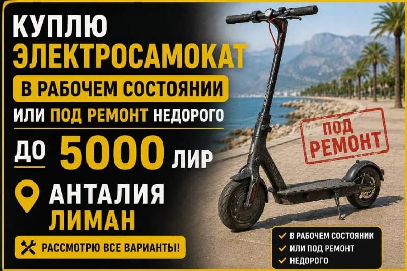 5000 лир — Анталия — 5 000 ₺