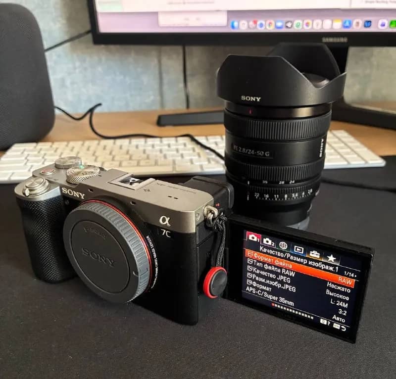Sony A7C и объектив Sony FE 24-50mm f2.8G. — Тбилиси — 2 100 ₾