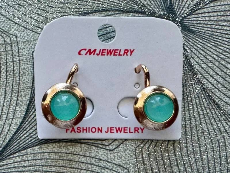 Новые серьги с бирюзовыми вставками CM JEWELRY — Батуми — 25 ₾