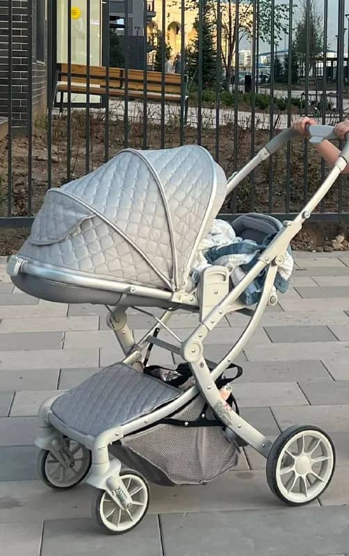 Коляска со съемной люлькой — Алматы — 50 000 ₸