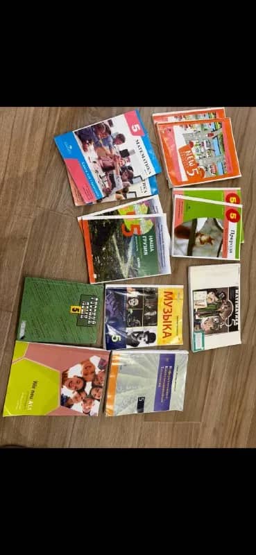 Учебники для 5 класса русскоязычного сектора — Батуми — 10 ₾