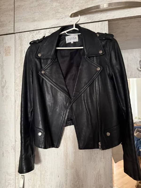 Claudie Pierlot leather jacket (same brand group as Maje and Sandro) — Тбилиси — 300 ₾
