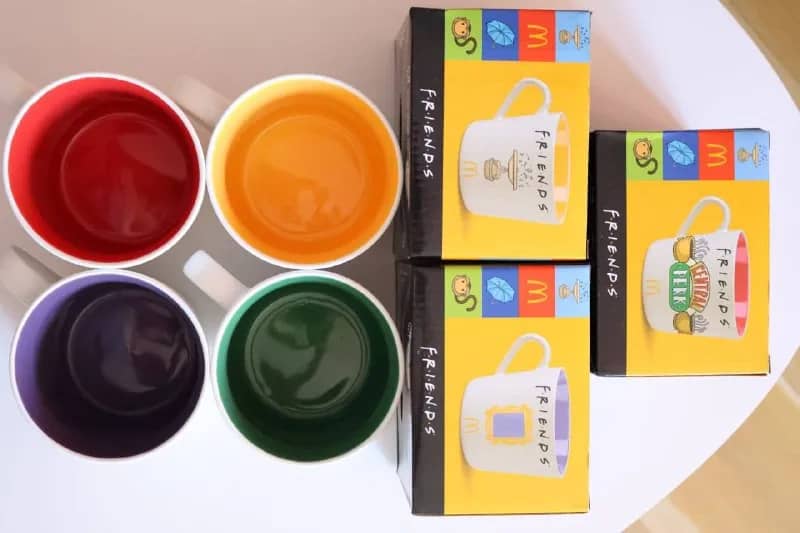 Коллекция кружек McDonald’s × Friends, 7 шт. — Тбилиси — 230 ₾
