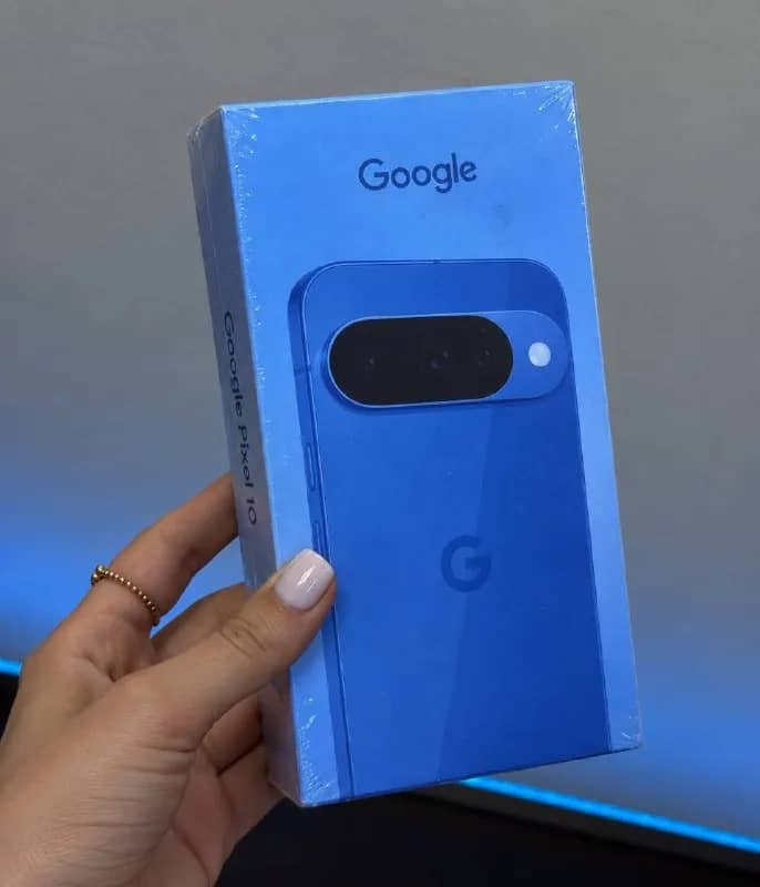 Google Pixel 10 Смартфон, 12/128 ГБ, индиго, Dual Nano SIM/eSIM — Алматы — 37 800 ₸