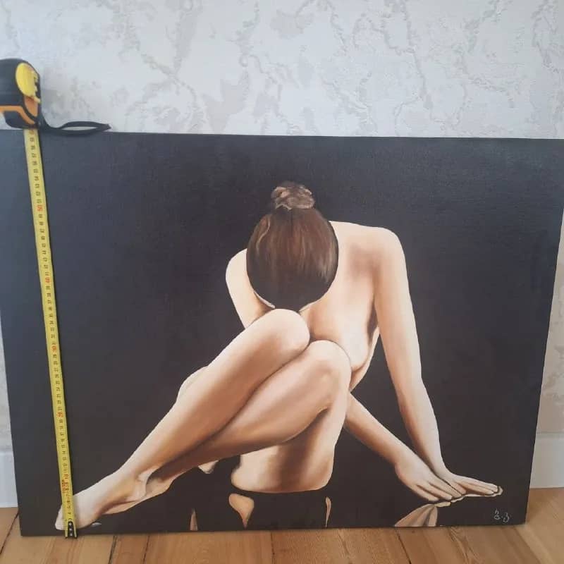 Картина местного художника 80×60 — Тбилиси — 100 $