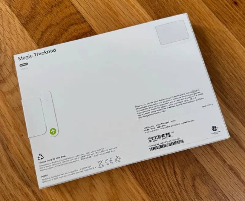 Apple Magic Trackpad 3 A3120 USB C — White Multi-Touch Surface — Ереван — 59 000 ֏
