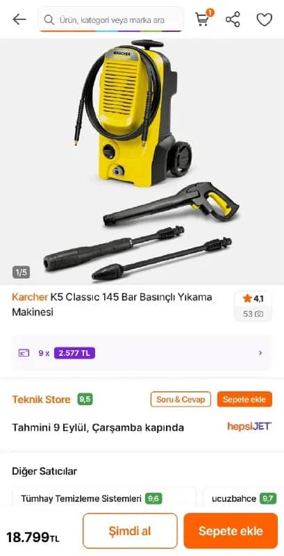 Karcher k5 — Анталия — 5 000 ₺
