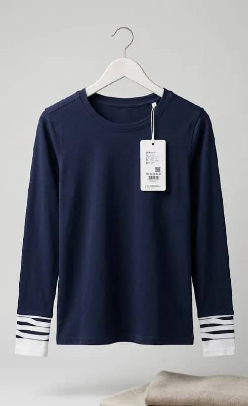 👚Лонгслив для сезона осень–весна, тёмно-синего цвета, совершенно новый, с биркой. — Ереван — 4 000 ֏