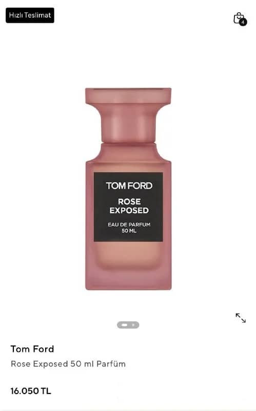 Tom ford rose exposed eau de parfüm 50 ml. Новый. Полный. Не использовался. Куплен в Beymen land of — Анталия — 6 000 ₺