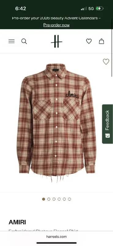 Рубашка Amiri M-L — Батуми