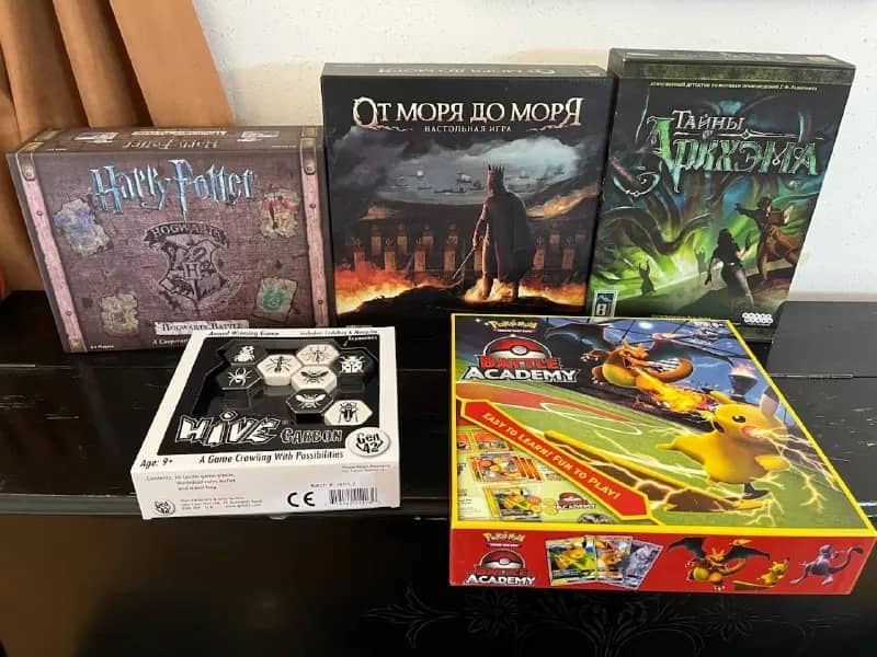 Настольные игры, оригиналы, полный комплект — Тбилиси — 90 ₾
