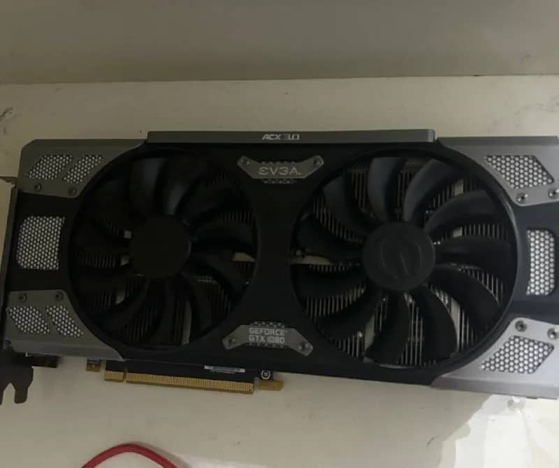 EVGA GTX 1080 🎮. Раньше использовалась для игр, в последнее время просто лежала. Перед объявлением — Батуми — 350 ₾
