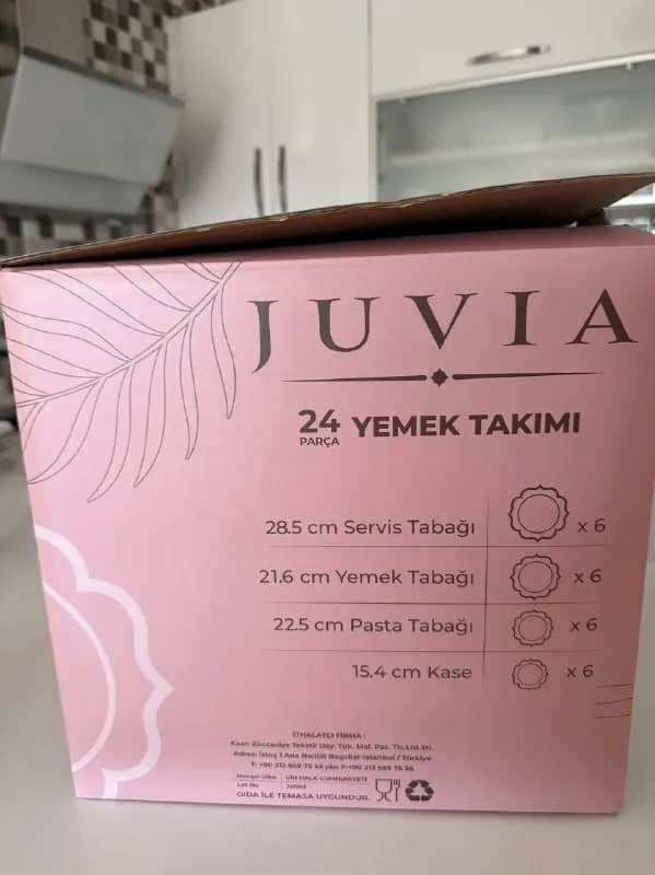 Juvia 24 Parça Yemek Takımı — абсолютно новый — Стамбул — 4 500 ₺
