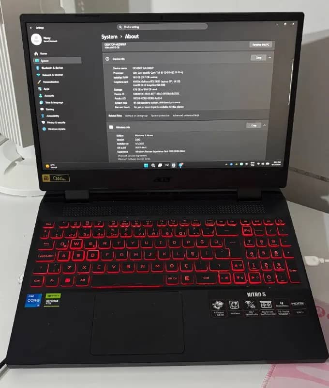 Acer Nitro 5 AN515-58 — 29 000 TL — Стамбул — 29 000 ₺
