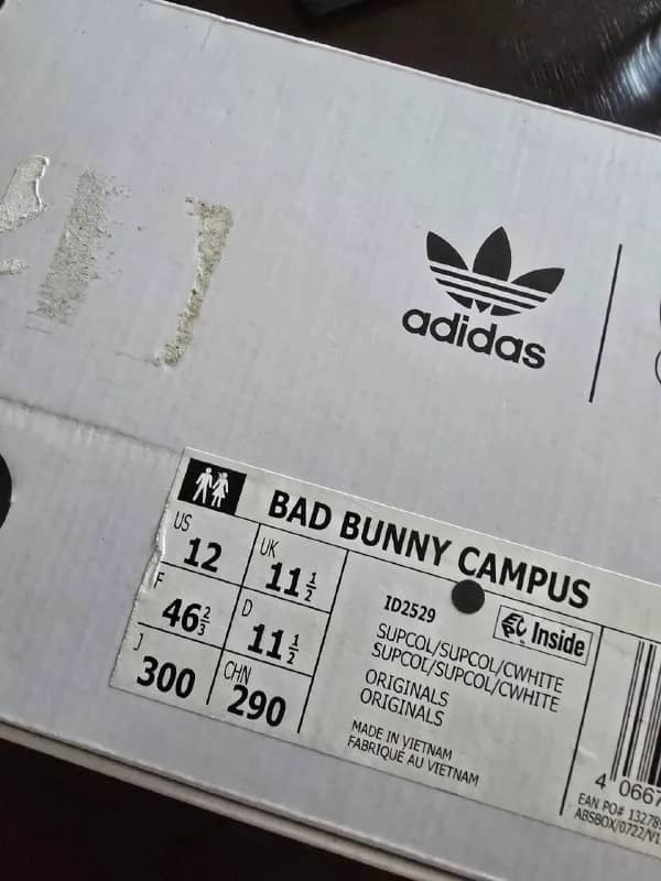 Adidas Campus Light x Bad Bunny «Chalky Brown» — новые — Батуми — 550 ₾