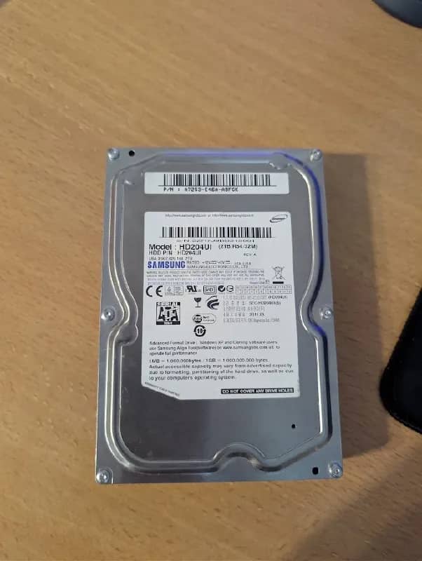 Samsung 2TB HDD (100% Health) жесткий диск — Тбилиси — 200 ₾