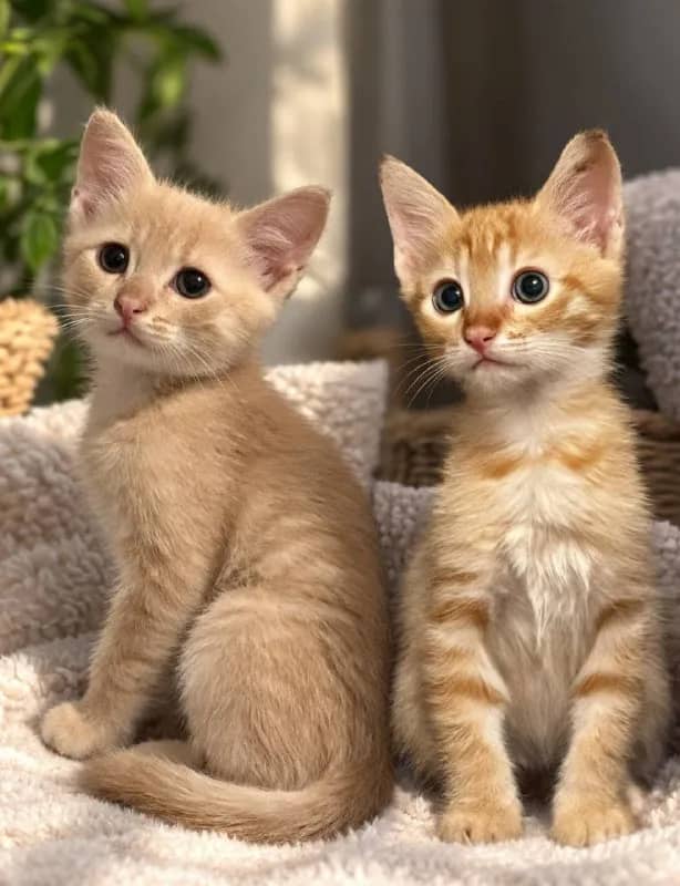 Два рыжих котёнка ищут дом — Батуми