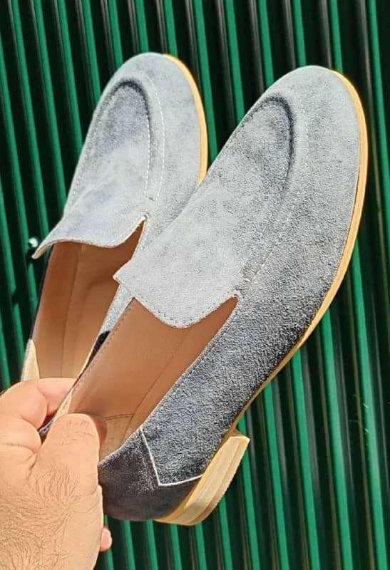 Лоферы из натуральной оленины, замша, 37 — Батуми — 160 ₾