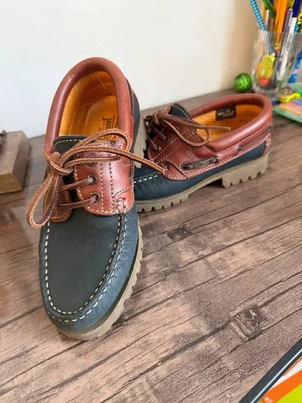 van Bommel. Модель Original Boat Shoe в стильном двухцветном исполнении. — Батуми — 60 ₾