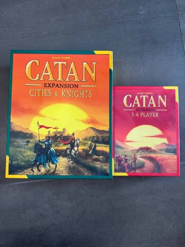 Дополнения к настольной игре CATAN, 2 коробки — Батуми — 50 ₾