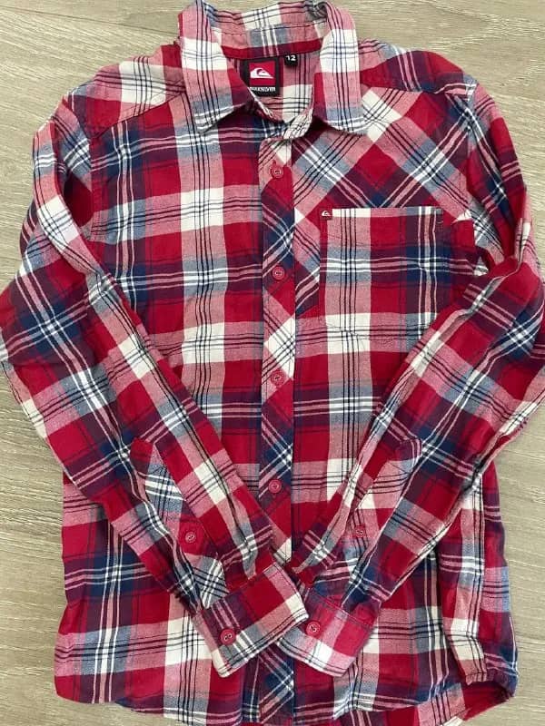 Рубашка Quicksilver новая, 12 лет — Тбилиси — 15 ₾