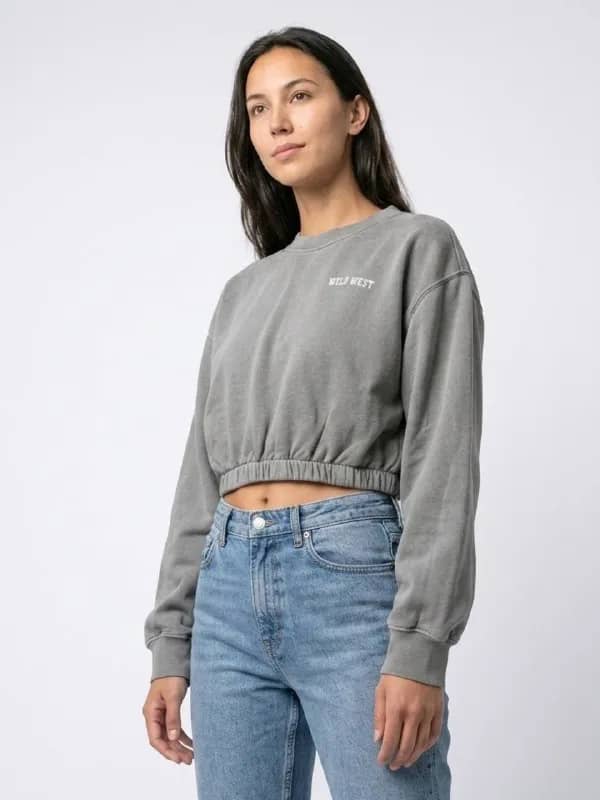 Свитшот H&M укороченный XS — Батуми — 10 ₾