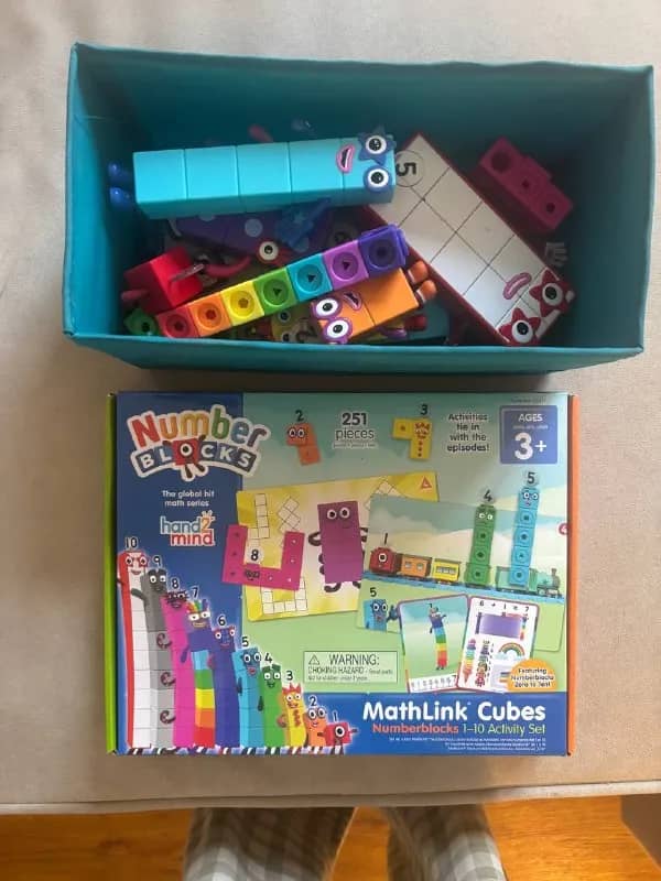 numberblocks с фигурками, карточками и наклейками, 3000 тг — Алматы