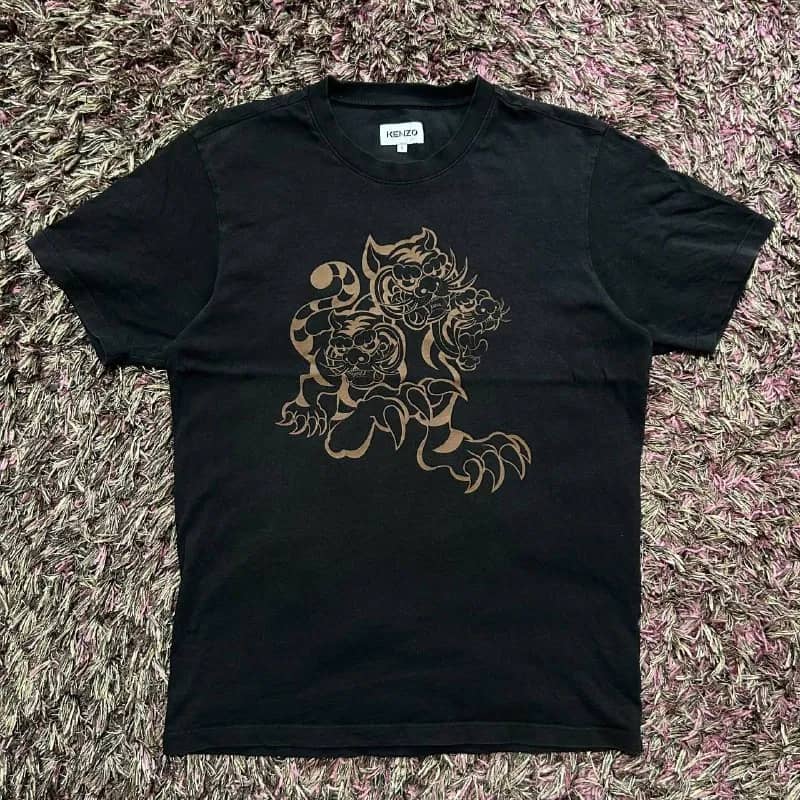 1) футболка kenzo chinese tiger ss21 в размере L — 7000 rsd — Белград — 7 000 дин