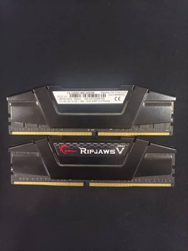 G.Skill Ripjaws V DDR4 32GB (2×16GB) 3200MHz — Тбилиси — 250 ₾