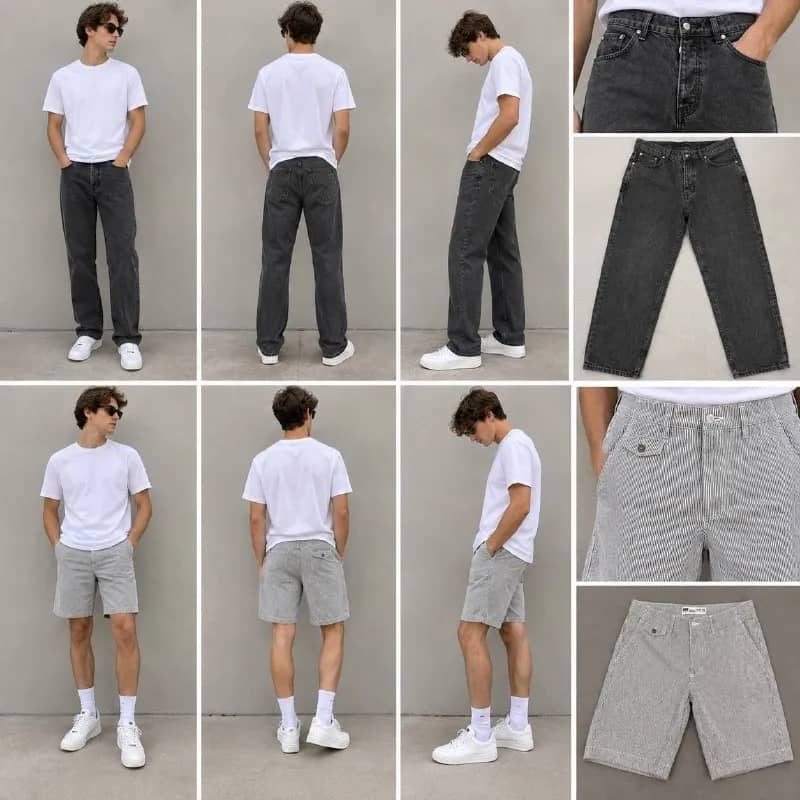 Zara 32/32 -60ლ и Шорти Helly Hansen 32/32 -40ლ. М. Исани или Привезу к любому метро. Замеры зброш — Тбилиси
