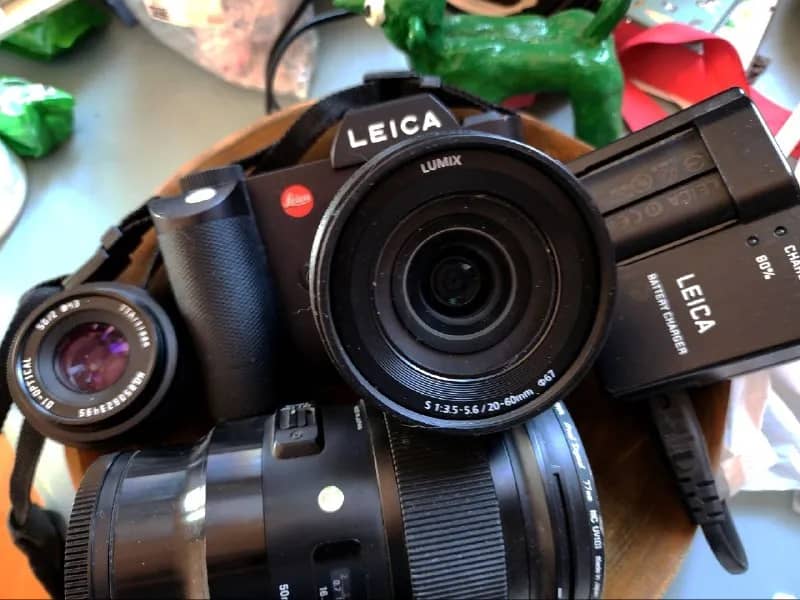 Leica SL body typ 601 + 3 объектива (Panasonic Lumix, Sigma, TTArtisan) + бонус: разные фильтры на о — Ереван