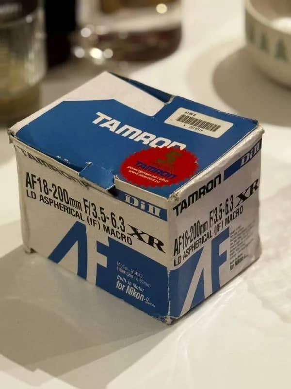 Tamron af18-200mm f/3.5-6.3 xr for Nikon — Тбилиси